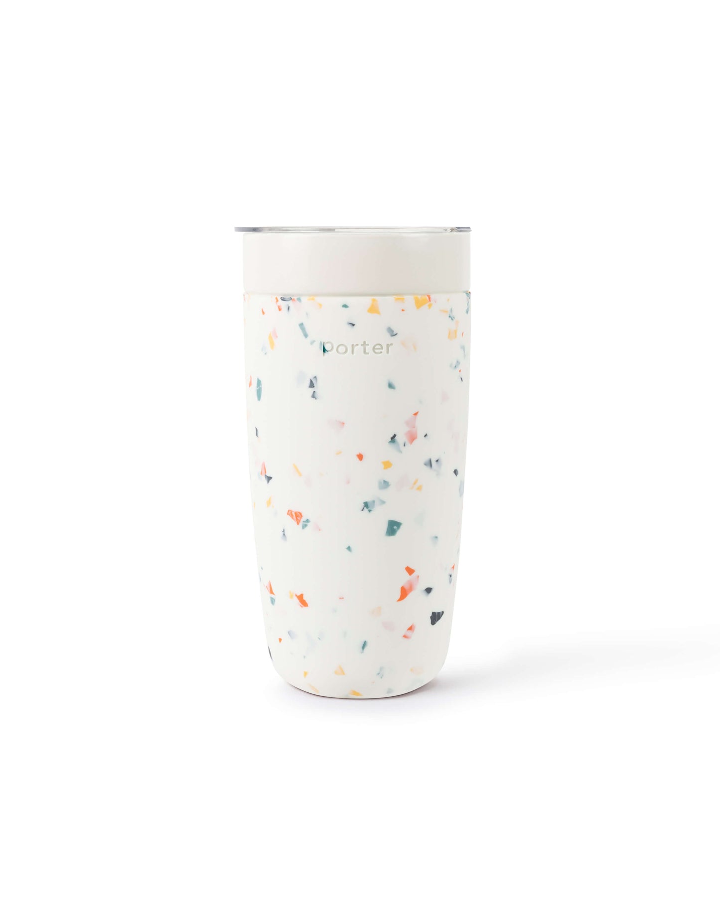 Portable Ceramic Insulated Tumbler - Charcoal - by Famigift