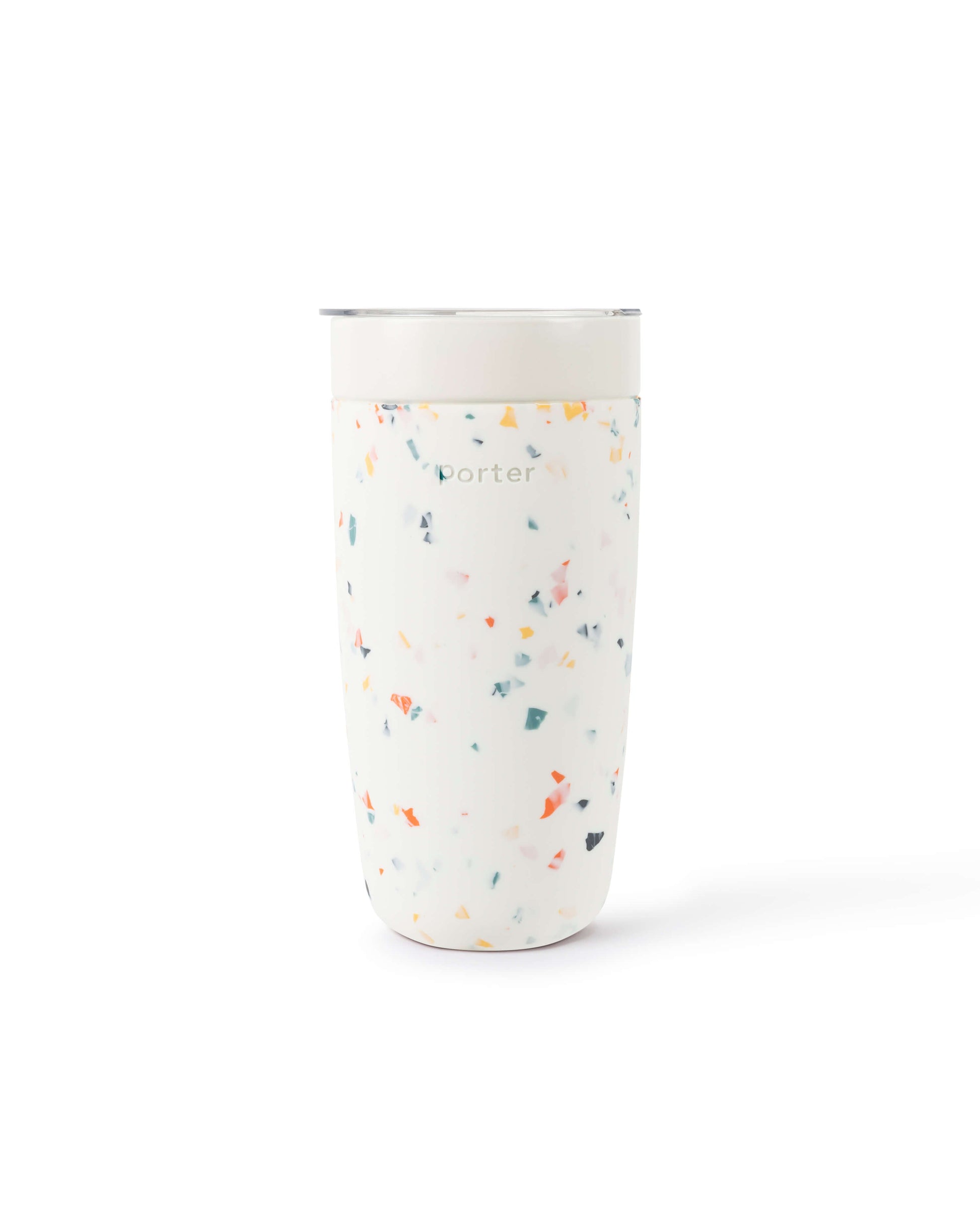 Portable Ceramic Insulated Tumbler - Charcoal - by Famigift