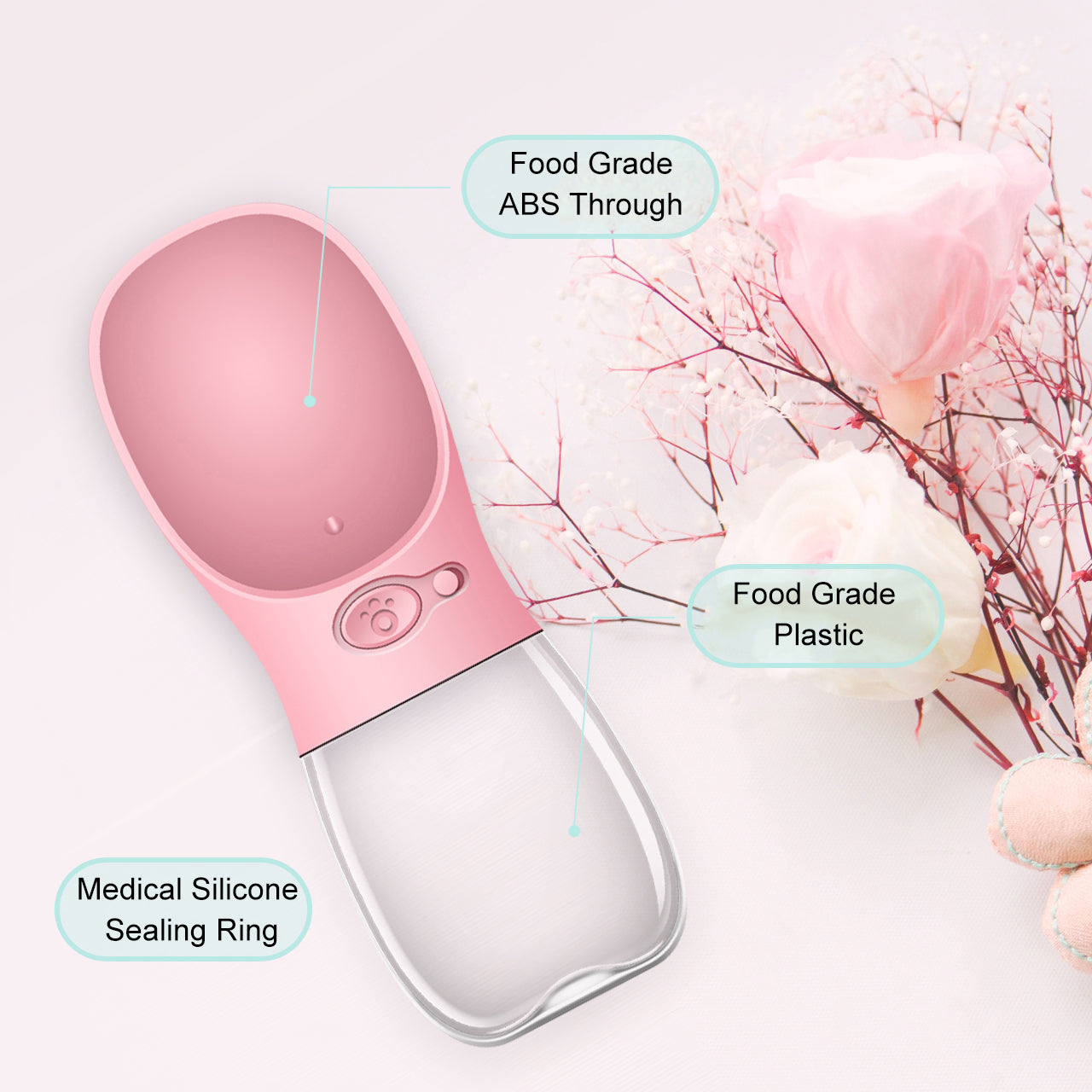 Fami Petcare Portable Dog Water Bottle - by Famigift