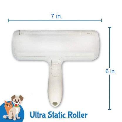 Pet Hair Removel Roller Remover Cleaning Brush Fur Removing Dog Cat Animals Hair Brush - by Famigift