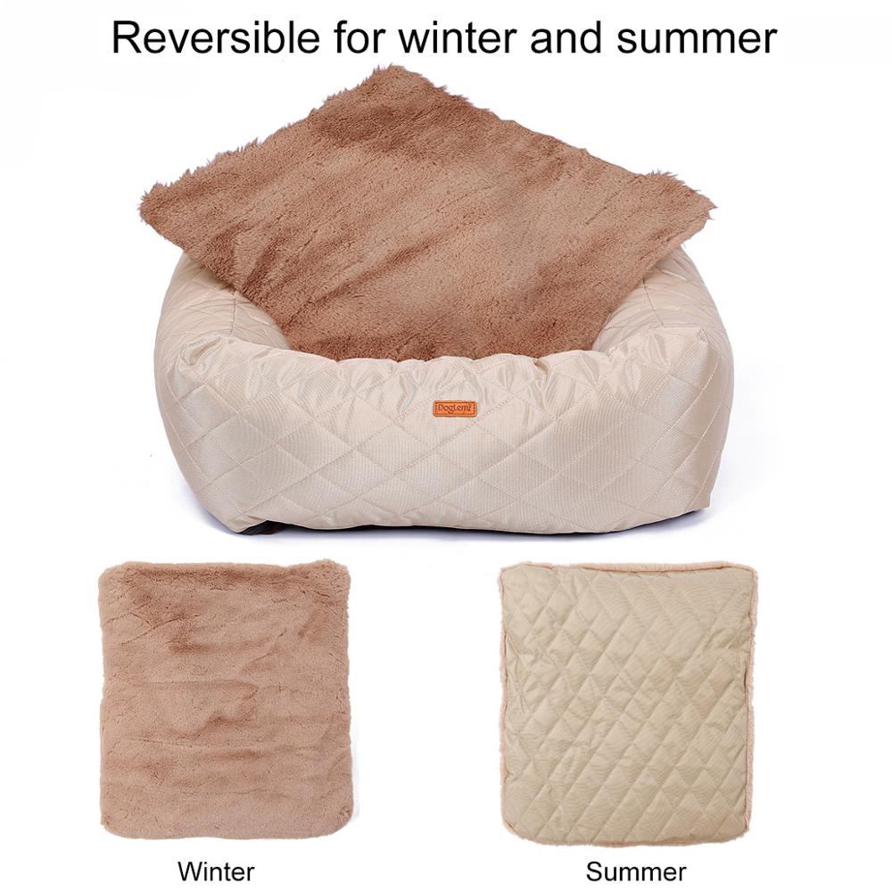 Dog car seat bed travel for indoor/car use pet car carrier bed cover removable - by Famigift