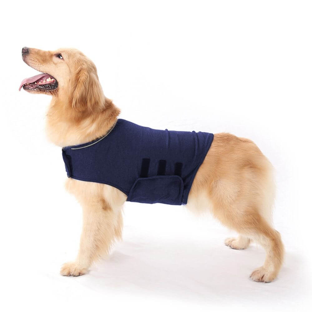 Classic Dog Anxiety Clothing Jacket - Gray - by Famigift