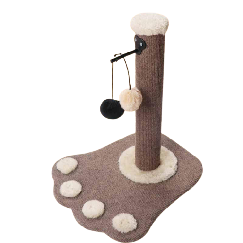 Cats ultimate scratching post 100% natural durable sisal cat tree - Type A - by Famigift