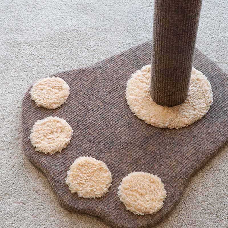 Cats ultimate scratching post 100% natural durable sisal cat tree - by Famigift
