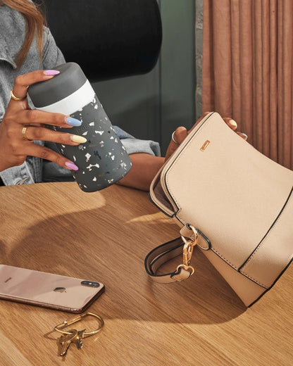 Insulated Ceramic Wide Mouth Bottle - by Famigift