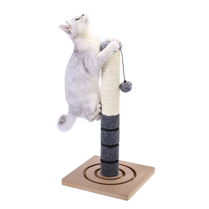 Cat Scratching Post Cat Tree Interactive Toys - Blue - by Famigift
