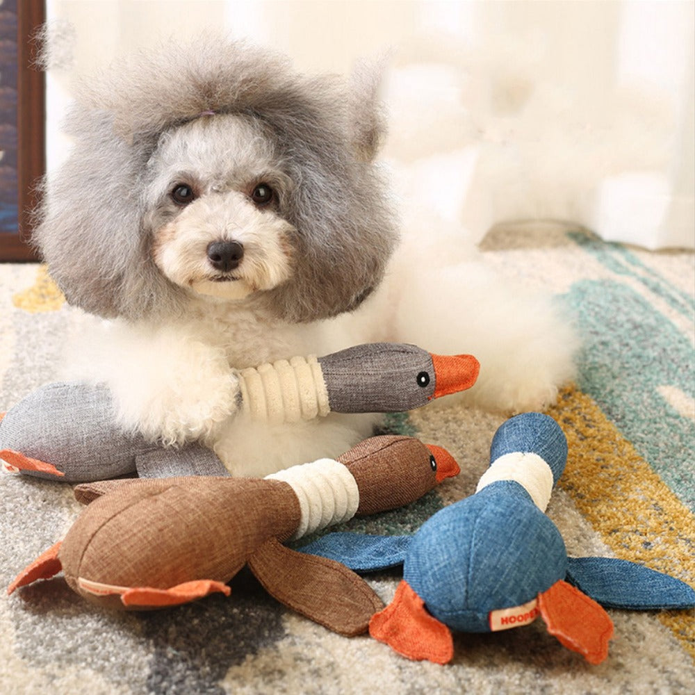 Fami Petcare Stuffies - Grey Goose - by Famigift