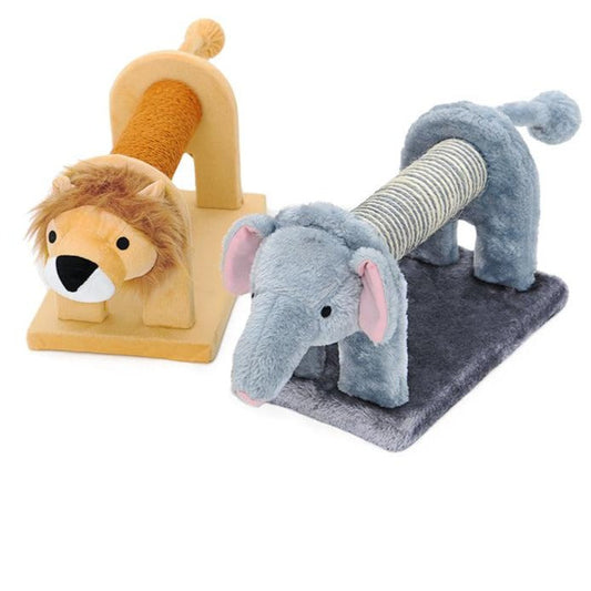 Cat tree cat tower with natural sisal scratching post - Elephant - by Famigift