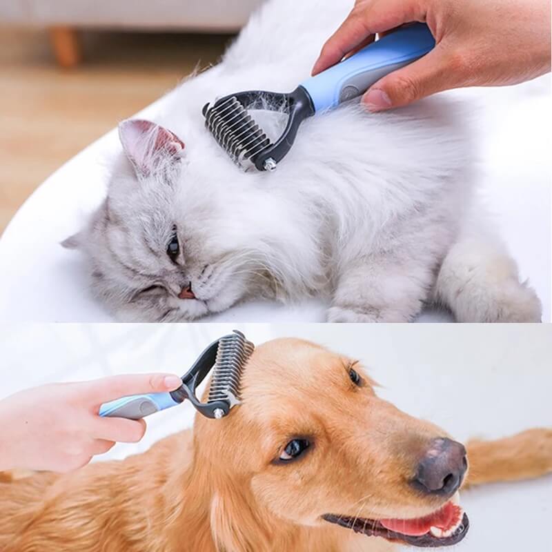 Pet Brush - Blue - by Famigift