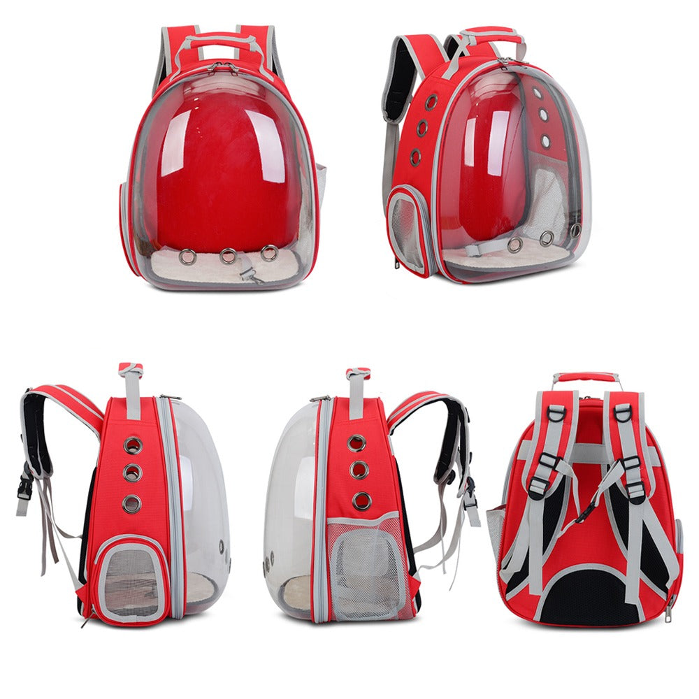 Portable Pet Carrier Backpack With Space Capsule Bubble - by Famigift