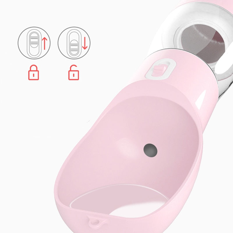 Pet Water Bottle Portable Outdoor Travel Water feeder - by Famigift