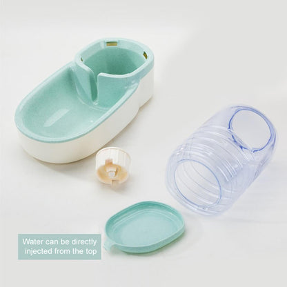 Pets Automatic Self-Dispensing Gravity Pet Feeder and Waterer for Dogs & Cats - Waterer + Feeder - by Famigift