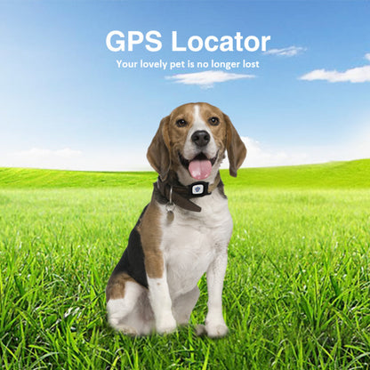 Pet GPS Tracker, Tracking Collar Device Waterproof Suitable For Dogs and Cats - Navy Blue - by Famigift