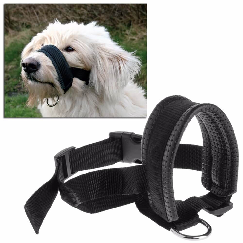 Pet Dog Padded Head Collar Gentle Halter Leash Leader Stop Pulling Training Tool - XL - by Famigift