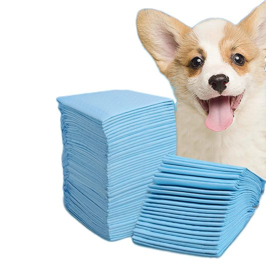 Pet Training and Puppy Pad, Heavy Duty With Super Absorbent & Disposable Diaper For Dogs - S(100PCS(33x45cm/13x18'' - by Famigift