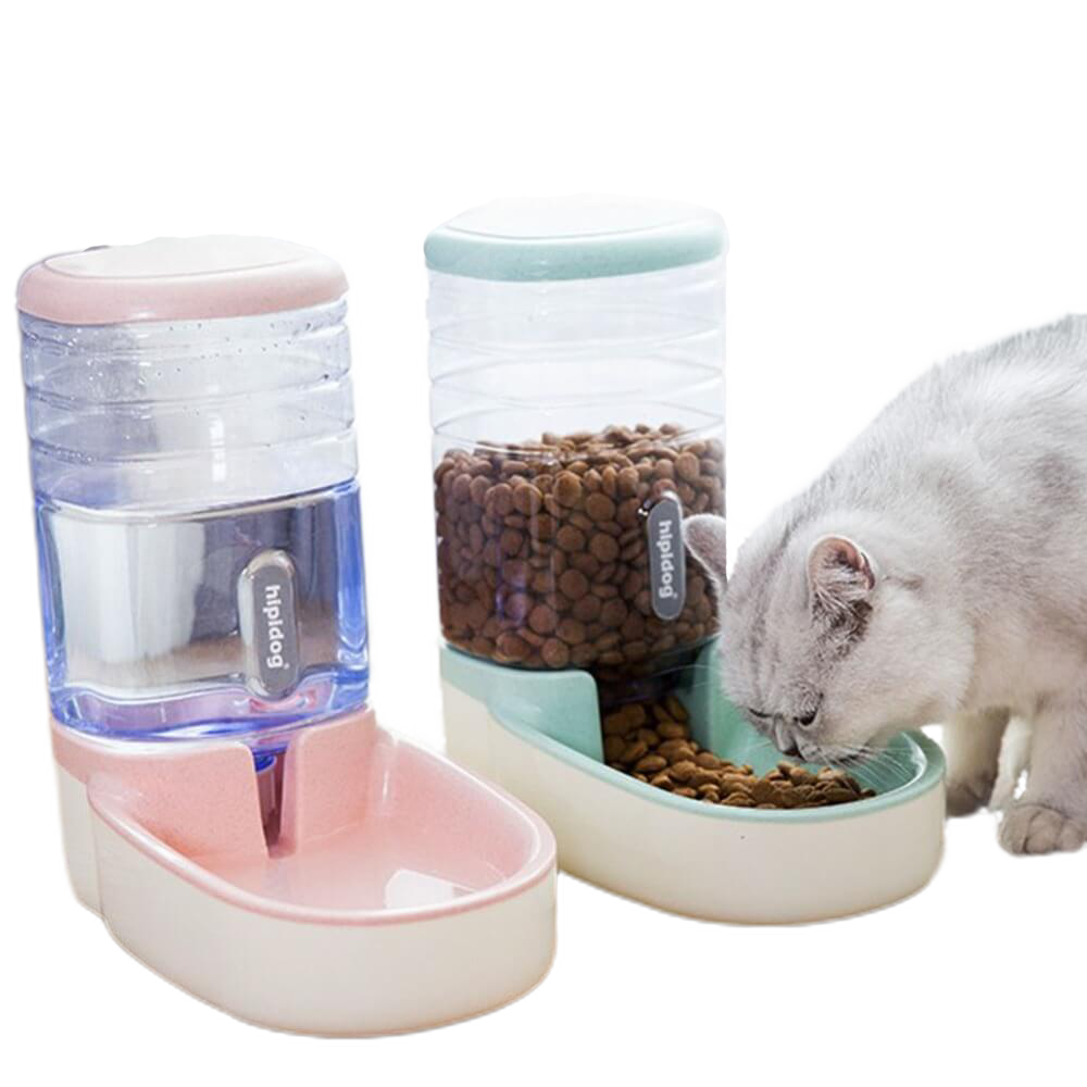 Pets Automatic Self-Dispensing Gravity Pet Feeder and Waterer for Dogs & Cats - Waterer - by Famigift