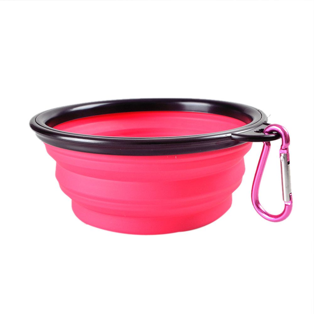Dog Feeding Fordable Travel Pet Bowl - by Famigift