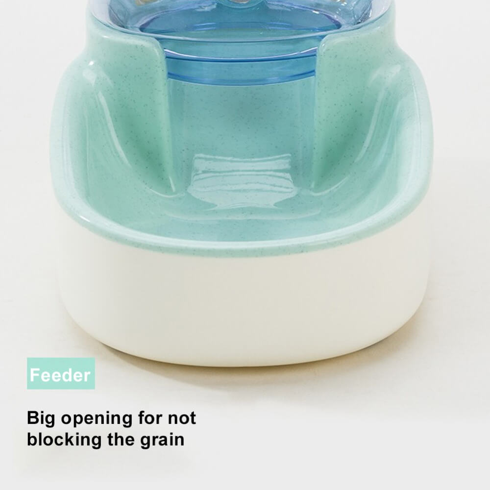Pets Automatic Self-Dispensing Gravity Pet Feeder and Waterer for Dogs & Cats - Feeder - by Famigift