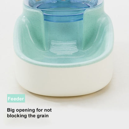 Pets Automatic Self-Dispensing Gravity Pet Feeder and Waterer for Dogs & Cats - Feeder - by Famigift