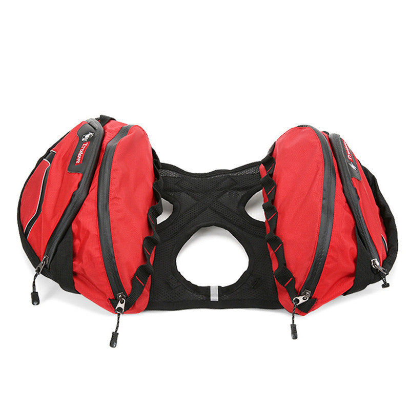 Fami Petcare Backpack Harness 2-in-1 - Red - by Famigift