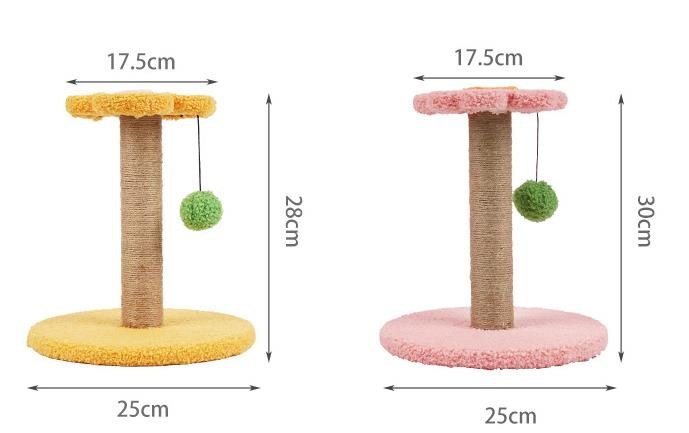 Cat scratcher cat climbing tree sisal scratching post - by Famigift