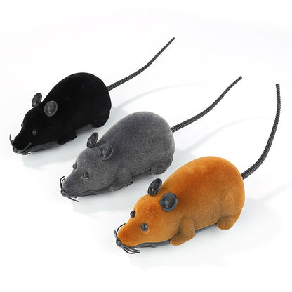 Cat Toys Remote Control Wireless RC Simulation Mouse - by Famigift