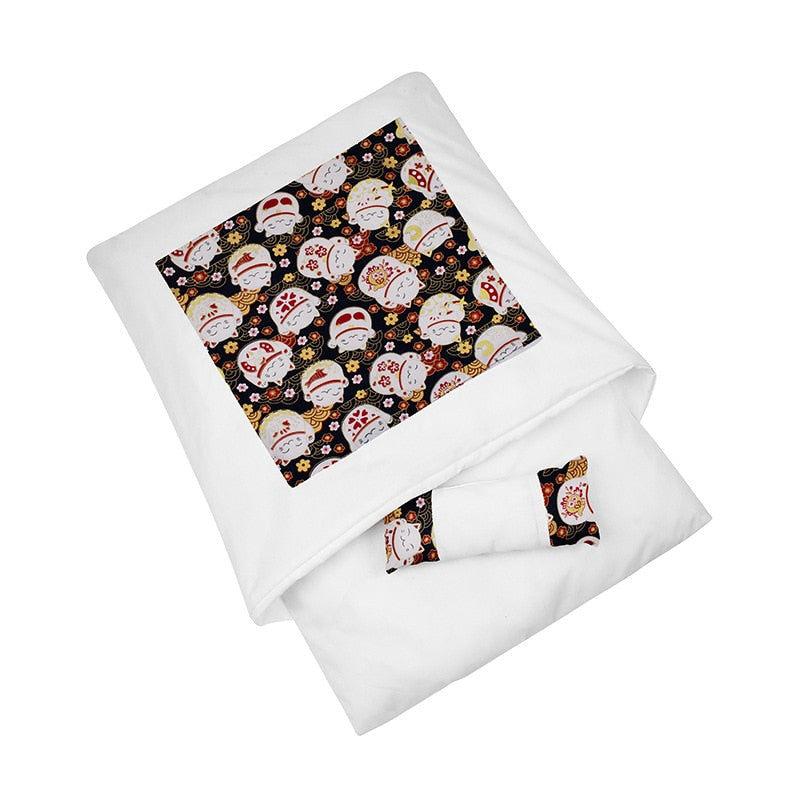 Cat Bed Removable Warm Cat Sleeping Bag Deep Sleep - H - by Famigift