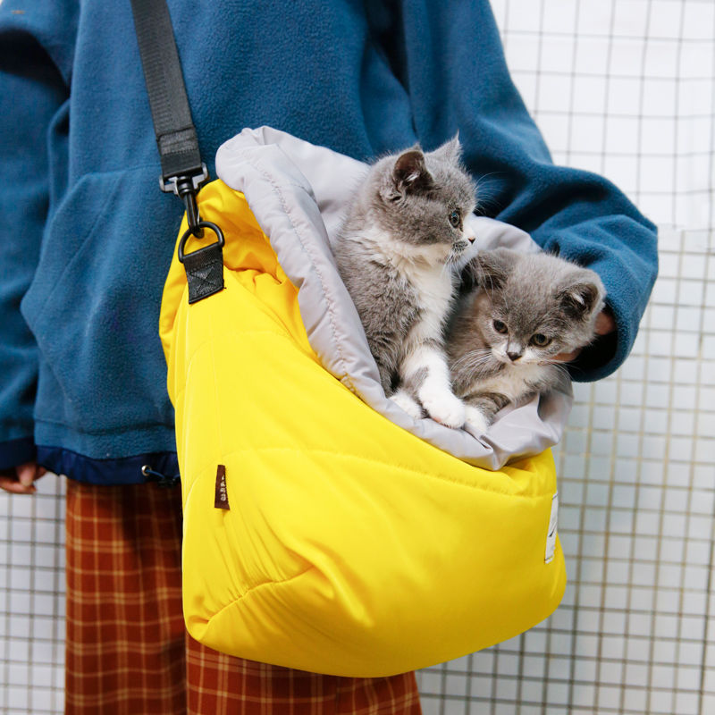 Cat carrier bag super soft pet travel bag - by Famigift