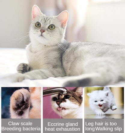 Pet Dog Hair Clipper Dogs Foot Hairs Trimmer Grooming Electrical Hair Clipper - by Famigift