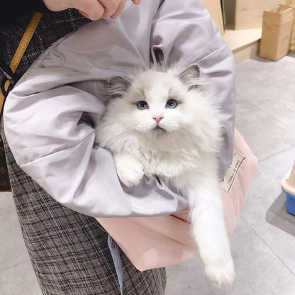 Cat carrier bag super soft pet travel bag - pets within 7kg - by Famigift