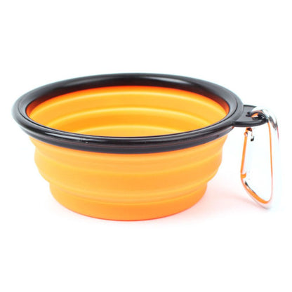 Dog Feeding Fordable Travel Pet Bowl - by Famigift