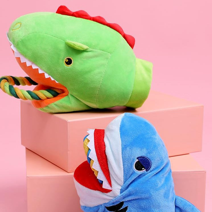 Dog Toy Shark Pet Plush Training Toy - by Famigift