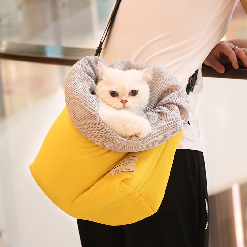 Cat carrier bag super soft pet travel bag - pets within 7kg - by Famigift