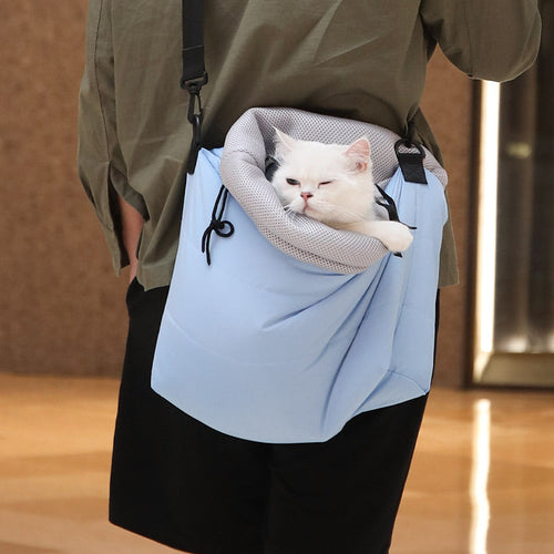 Cat carrier bag super soft pet travel bag - by Famigift