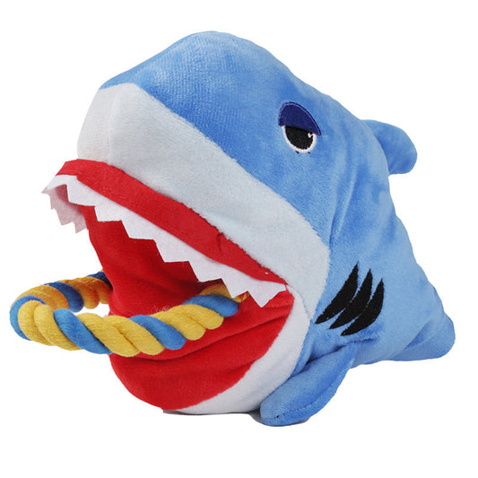 Dog Toy Shark Pet Plush Training Toy - Monster - by Famigift