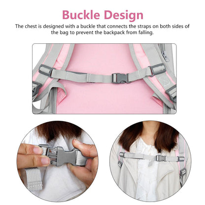 Pet cat carrier backpack breathable cat travel outdoor shoulder bag - by Famigift