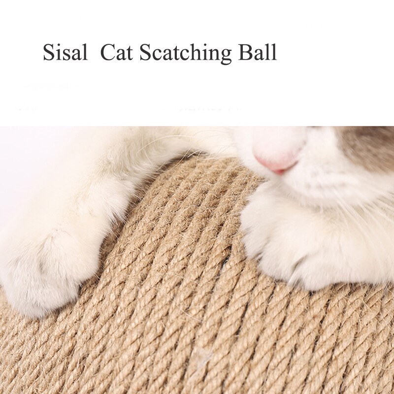 Pet cat tree toys with ball cat scratching post - by Famigift