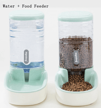 Pets Automatic Self-Dispensing Gravity Pet Feeder and Waterer for Dogs & Cats - by Famigift