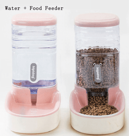 Pets Automatic Self-Dispensing Gravity Pet Feeder and Waterer for Dogs & Cats - by Famigift