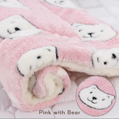 Fami Petcare Cloud Blanket - Coffee with Paws - by Famigift