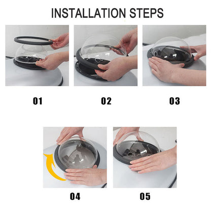 Pet Backpack Carrier Space Capsule Bubble Waterproof pet bag - by Famigift