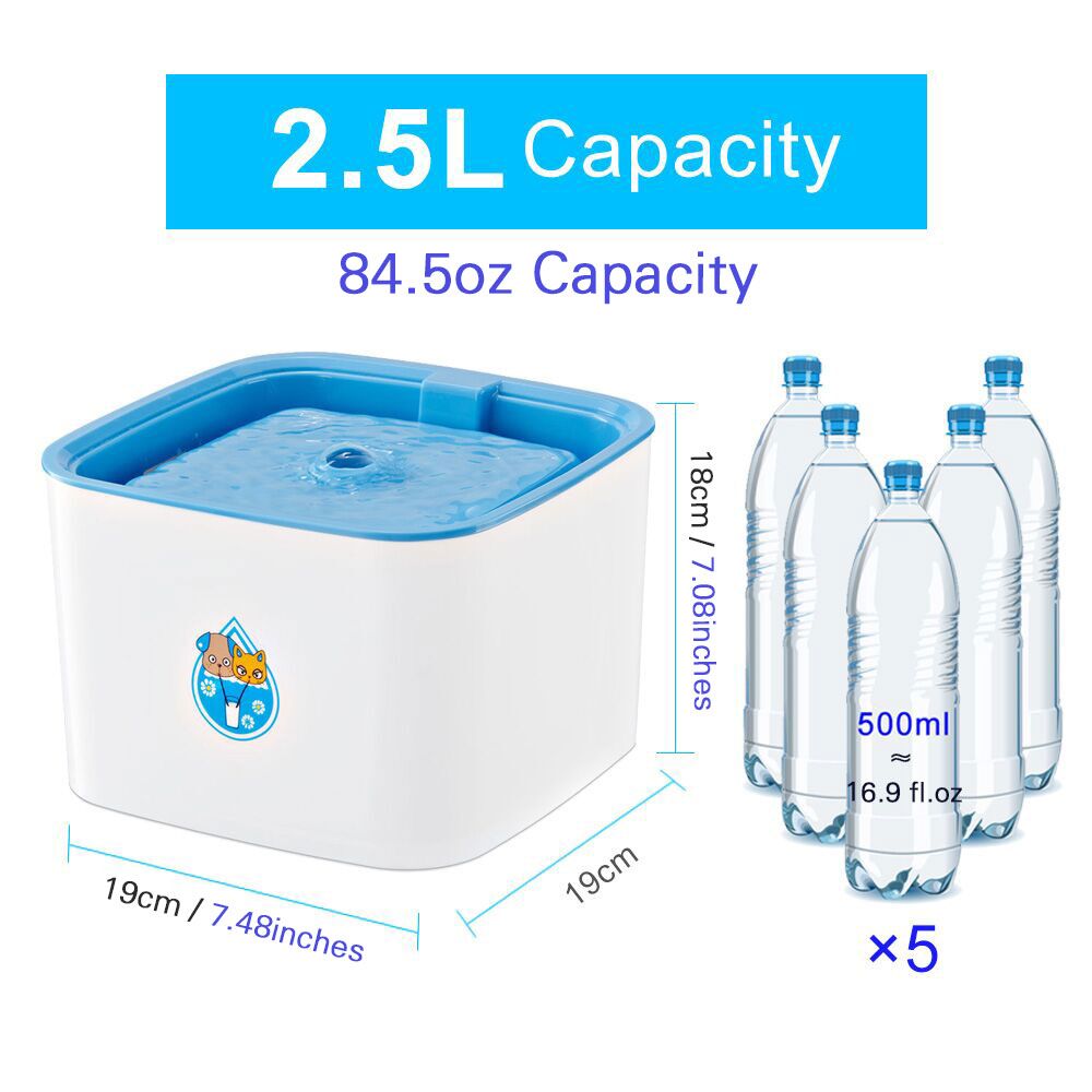 Pet Automatic Water Fountain Dispenser - by Famigift