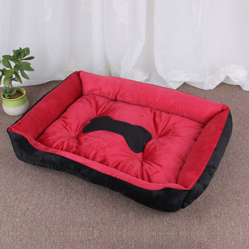 Fami Petcare Snuggle Bed - Cherry Red - by Famigift