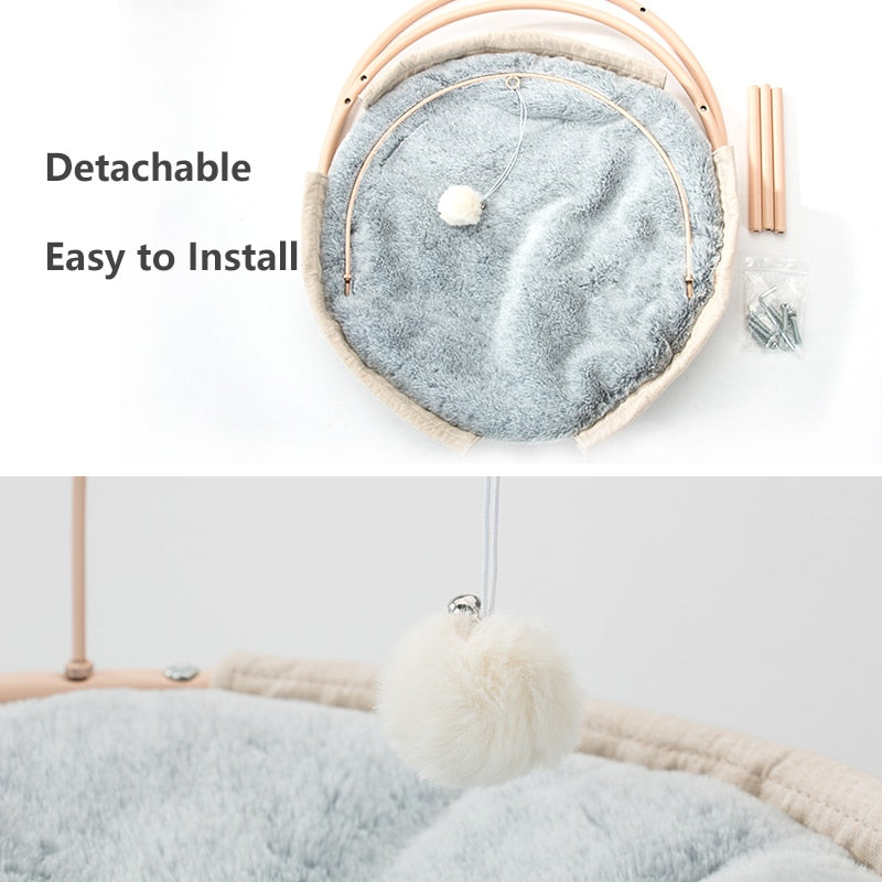 Cat Bed House Pet Small Cats Hammock Beds Mat - by Famigift