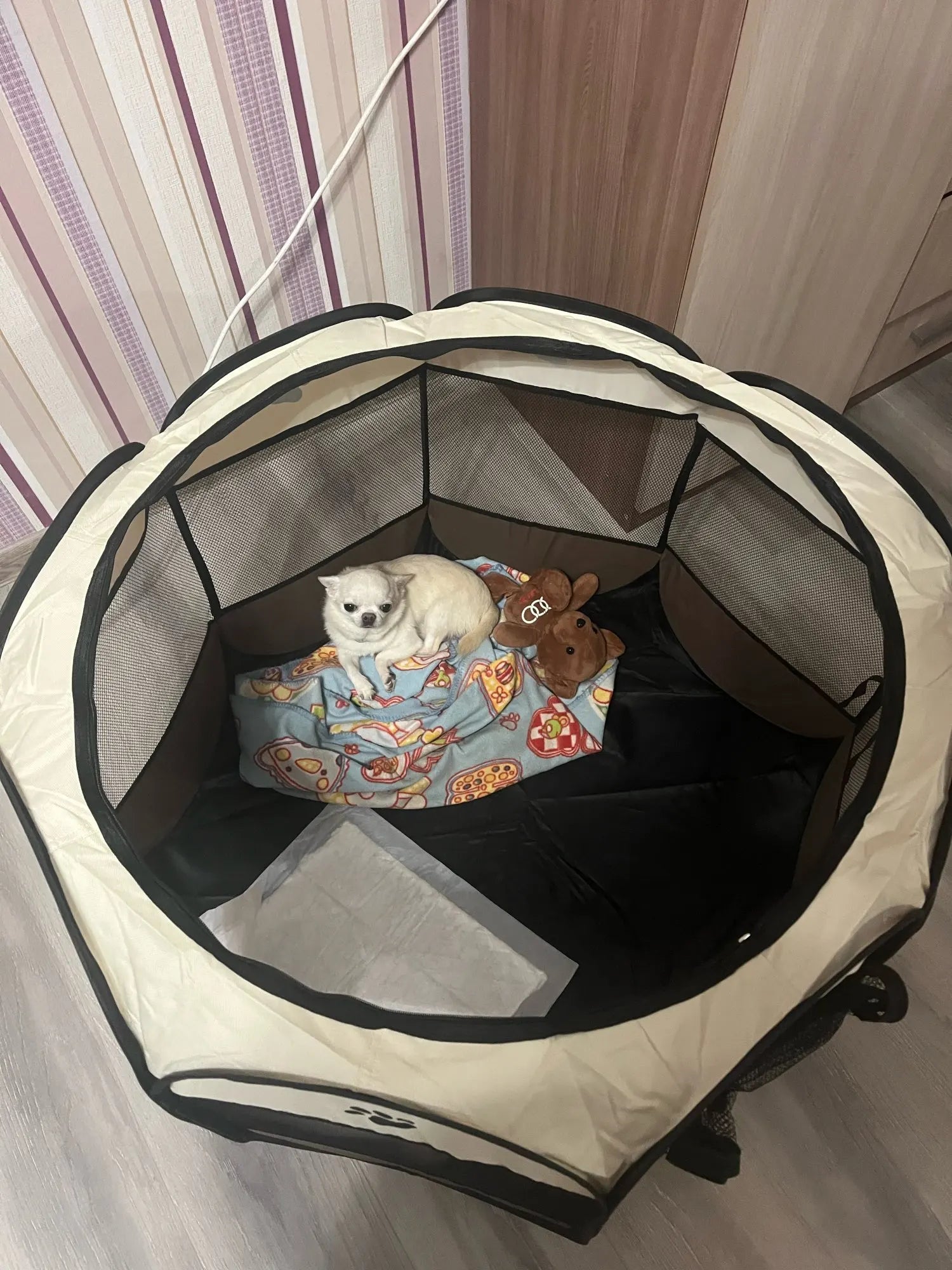 Fami Petcare Portable Pet Tent - Gray - by Famigift