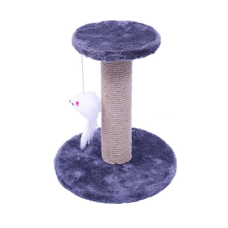 Cat tree cat tower with natural sisal scratching post for cats activity - by Famigift