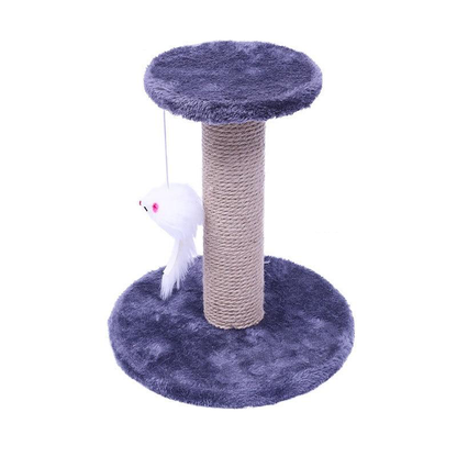 Cat tree cat tower with natural sisal scratching post for cats activity - by Famigift