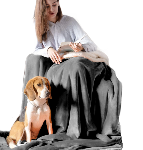 Fami Petcare Waterproof Dog Blanket - Coffee - by Famigift