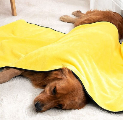 Fami Petcare Quick Dry Towel - Large (39.37" x 19.68" - by Famigift