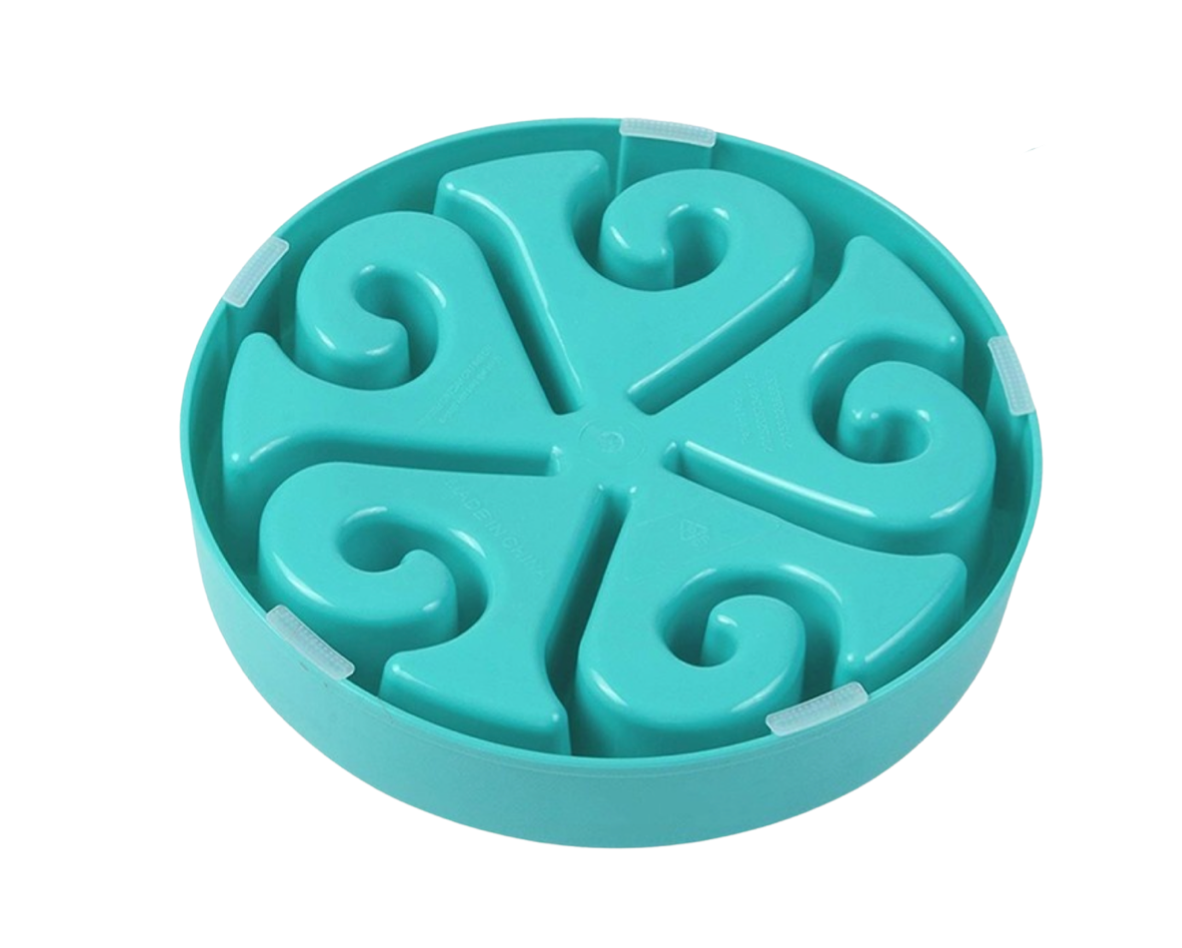 Fami Petcare Slow Feed Bowl - Sky Blue - by Famigift